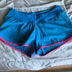 Blue & Pink Reebok Crossfit Shorts Size Small